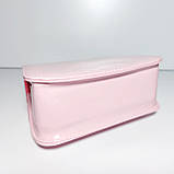 Дитяча сумочка лакова рожева кошеня з веселкою, фото 4