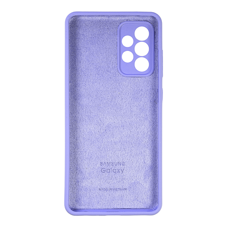 Чохол Silicone Case Premium для Samsung Galaxy A33 Lilac, фото 2