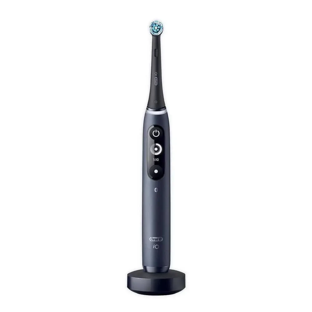 Электрическая зубная щетка Braun Oral-B iO Series 7S Black Onyx черная - фото 4 - id-p1877587745