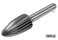 Фреза конусна по металу YATO : Ø13 x 25/55 мм, HSS 4241, хвостовик- Ø6 мм [80]