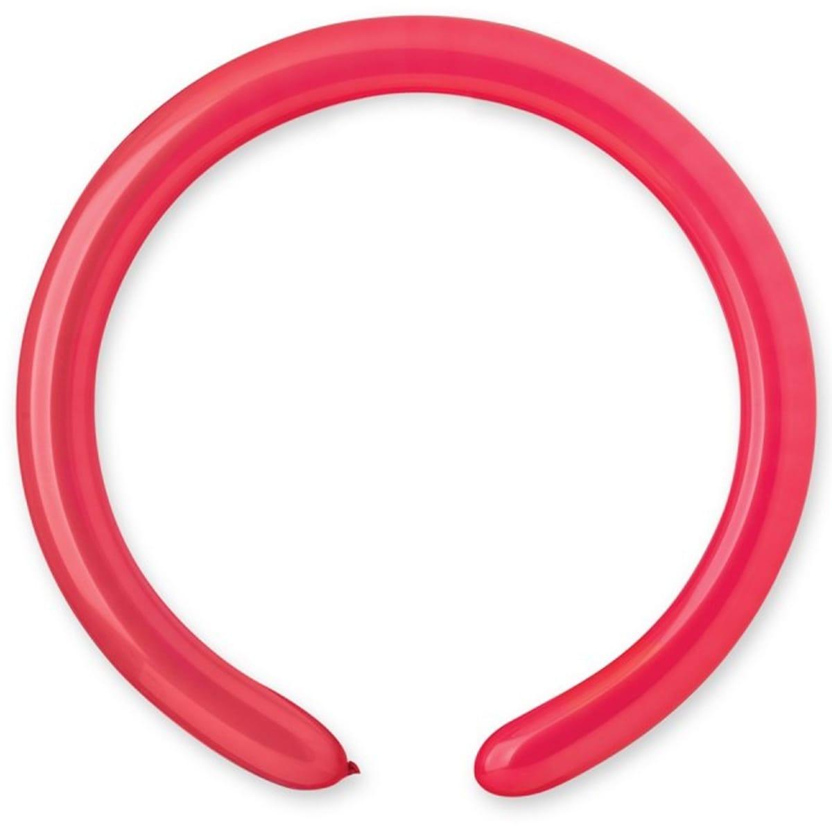 Латексні кулі для моделювання Gemar ШДМ 160-2/55, повітряна куля конструктор Пастель червоний