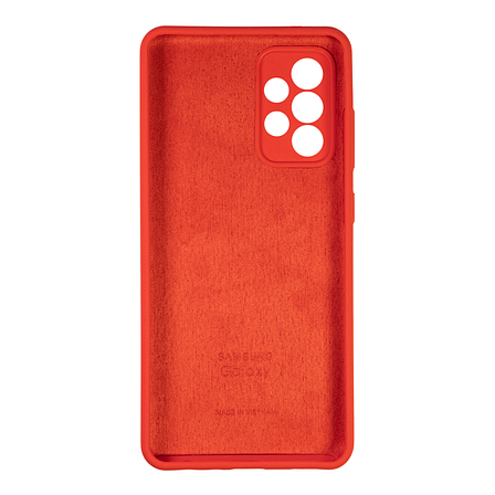 Чохол Silicone Case Premium для Samsung Galaxy A33 Red, фото 3
