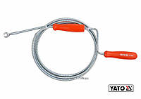 Трос для очищення каналізаційних труб YATO : Ø= 5 мм, l= 1.5 м [30/60]