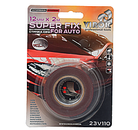 Стрічка 2-стороння акрилова VIROK Super Fix for Auto: 12 мм х 2 м [30]