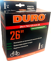 Велосипедна Камера 26" 26х2,125/2,35 DURRO 48 мм - довгий вентіль