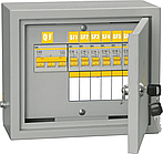 Розподільчий щит 6 модулів IP31 36 УХЛ4 [MSM10-3N-06-31-U] ОЩВ-3-63-6-0 UEC