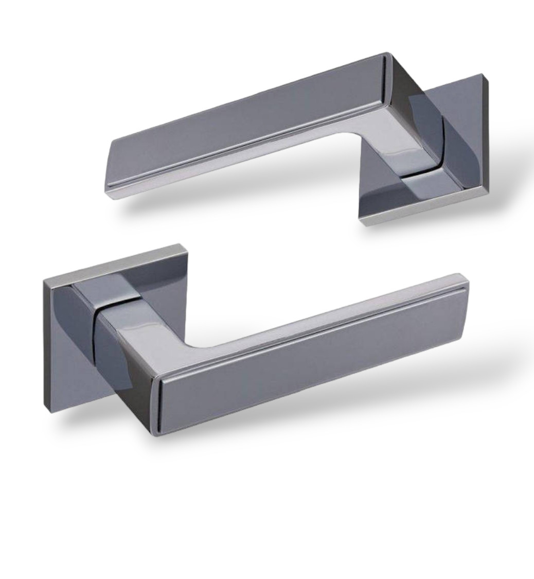 Ручки для дверей Гаврош/ Gavroche NIKEL Z25 CP/CP хром полірований, фото 1