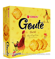 Хрустящие кунжутные крекеры Goute Orion печенье 288g 36g*8 (Вьетнам)