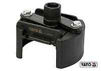 Ключ до оливного фільтру розвідний YATO : Ø80-105 мм під вороток з квадратом 1/2" [20]