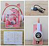 Бездротові навушники дитячі з вушками STN 28 Pink, фото 10