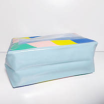 Косметичка прозора washbag форма бочонок, фото 4
