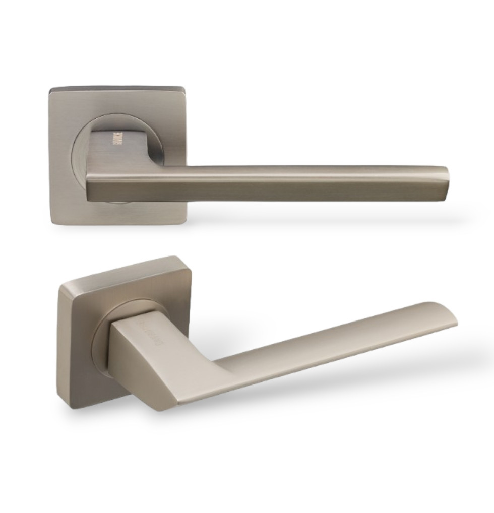 Ручки для дверей Гаврош/ Gavroche WOLFRAMIUM Z3 MSN матовий нікель, фото 1