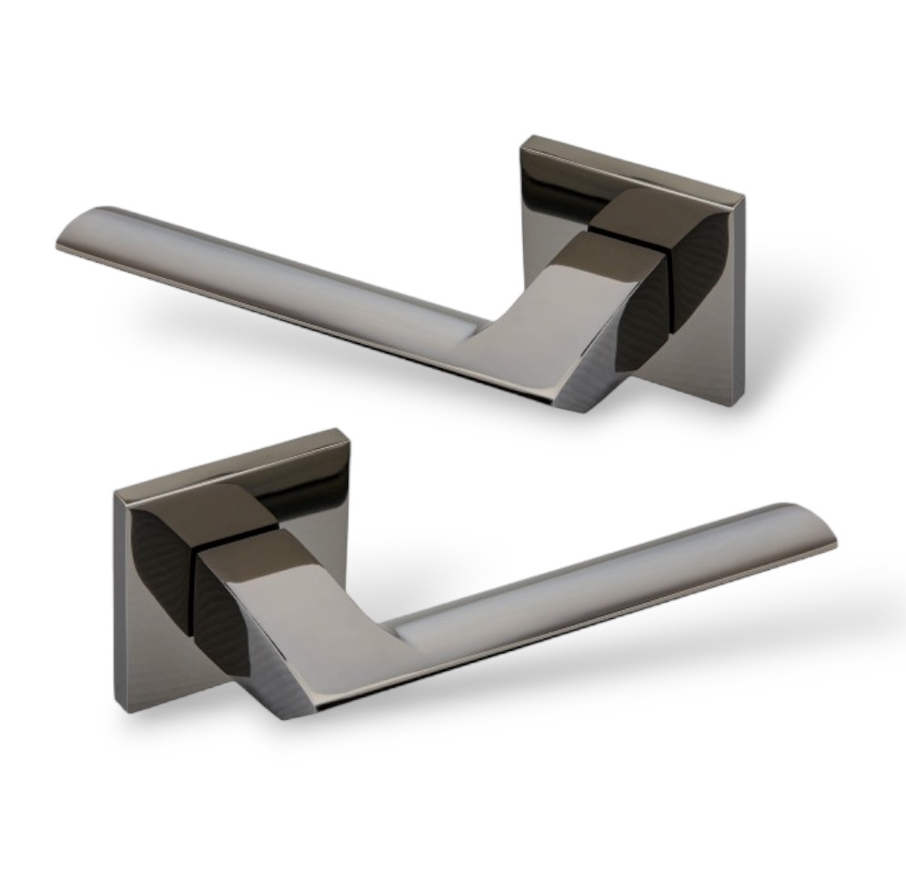 Ручки для дверей Гаврош/ Gavroche WOLFRAMIUM Z25 BN чорний нікель, фото 1