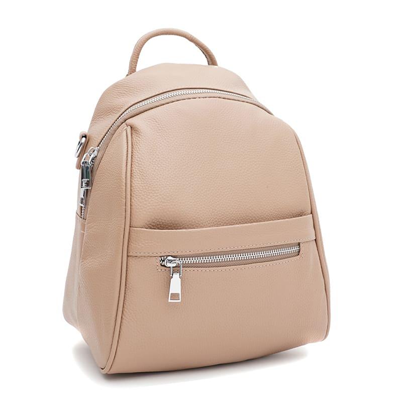 Жіночий шкіряний рюкзак Ricco Grande K188815be-beige