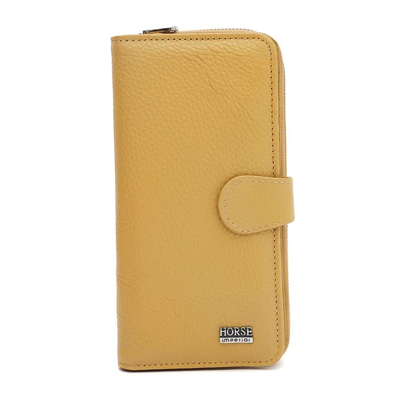 Жіночий шкіряний гаманець Horse Imperial K11090ye-yellow, фото 1
