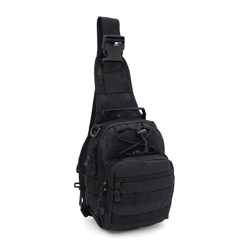 Чоловічий рюкзак через плече Monsen C1917bl-black, фото 1