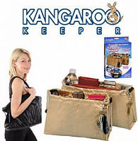 Органайзер для женской сумки Kangaroo Keeper 2 шт в наборе KK2022 Чёрный