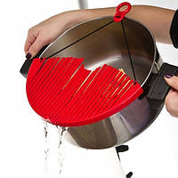 Друшляк-накладка для зливання води Better Strainer