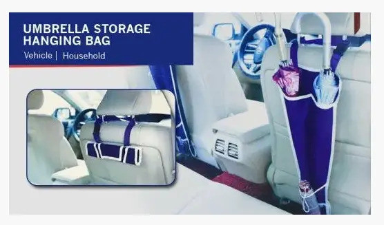 Органайзер для парасольок в автомобіль UMBRELLA STORAGE HANGING BAG, фото 1