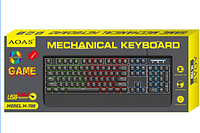 Клавиатура USB MECHANICAL KEYBOARD GAME MODEL M-700