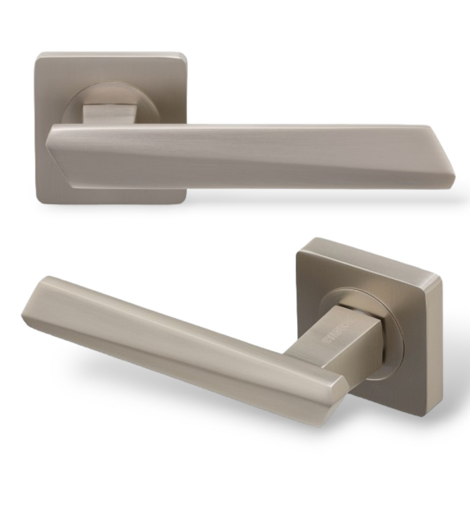 Ручки для дверей Гаврош/ Gavroche NIOBIUM Z3 MSN матовий нікель, фото 1