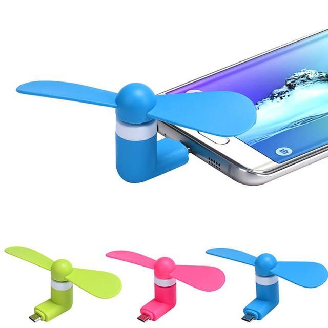 Мінівентилятор MicroUSB для Android