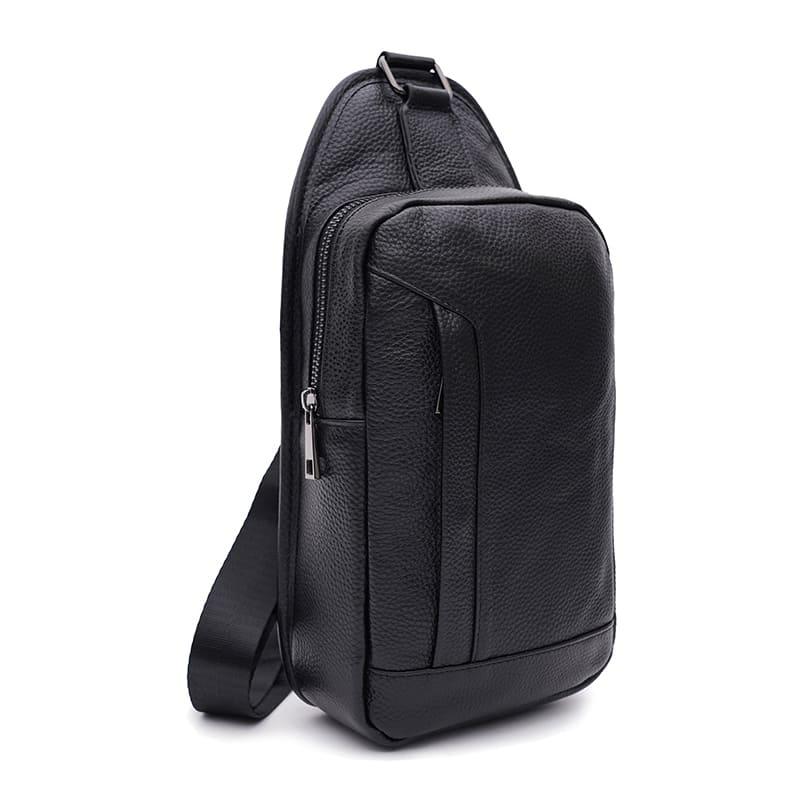 Чоловічий шкіряний рюкзак Keizer K161811-black, фото 1
