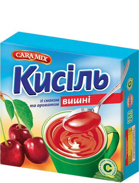 Кисіль зі смаком Вишні 150г ТМ Caramix