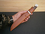 Ніж туристичний USA DESIGN 2008 фултанг в чохлі 30 см, фото 4