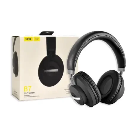 Бездротові навушники Klgo — B-7, H<unk> -F<unk> STEREO, чорні