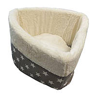 Лежанка (лежак, спальне місце) для тварин кішок і собак 40х30 S