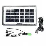 Портативна сонячна панель Cclamp CL-639 Solar 4W 6V IP65, фото 2