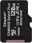 Карта пам'яті Kingston microSDXC 128Gb Canvas Select+ A1 (R100/W85)