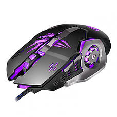 Дротова ігрова мишка Gaming mouse IMICE A8 з підсвіткою для ПК і ноутбуків, фото 2