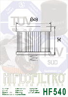 Фильтр масляный HIFLO HF540