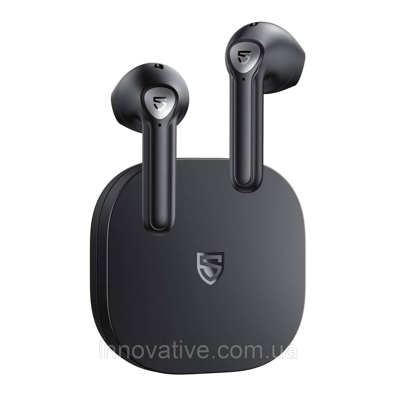 Бездротові Bluetooth-навушники Soundpeats TrueAir2 (Чорний)