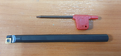 Різець розтяжної правий S10K-SCLCR06езія 10 мм з однією пластиною CCMT060204, довжина різця 125 мм