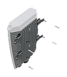 Комутатор Mikrotik Outdoor 4x100 Gigabit CRS504-4XQ-OUT, фото 5