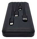 Портативна батарея 10000 mAh XON PowerBank MultiLink (MC1S) Black (5060948062909), фото 4