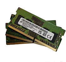 Пам'ять для ноутбука SoDIMM DDR4 8Gb 1Rx16 PC4-3200AA-SC0-13 Micron JAACH8S002
