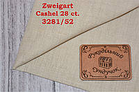 Тканина рівномірного переплетіння Zweigart Cashel 28 ct. 3281/52 Flax (колір натурального льону) 50*35 см