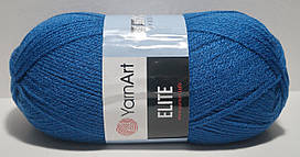 Нитки пряжа для в'язання акриловаELITE YarnArt № 209 - темний блакитний