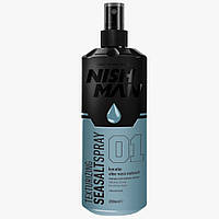 Соляний спрей для стилізації волосся Nishman Texturizing Sea Salt Spray 200 мл