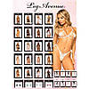 Боді еротичне чорне Leg Avenue Leg Avenue Body Cut Out Strappy Black, фото 5