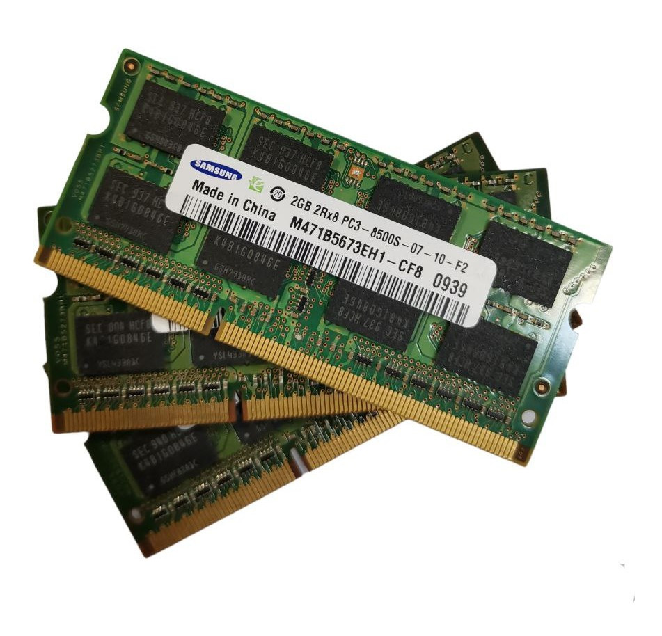 Пам'ять для ноутбука SoDIMM DDR3 2Gb 1Rx8 PC3-8500S-07-10-F1 Samsung HMT325S6BFR8C