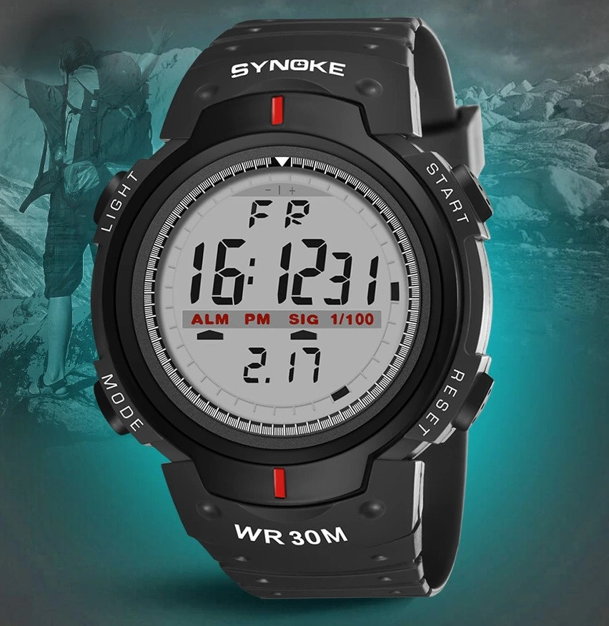 Спортивний тактичний годинник SYNOKE 61576