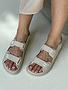 Сандалі жіночі бежеві Chanel "Dad" sandals (04257), фото 9