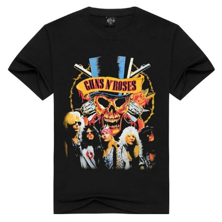 Футболка чорна Guns'N'Roses Vintage Look Graphic Tee XS