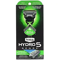 Schick, Hydro 5 Sense, бритва, для чувствительной кожи, 1 бритва, 2 кассеты SIK-01321 Киев