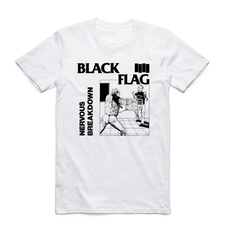 Футболка біла Black Flag ''Nervous Breakdown'' Vintage Look T-Shirt XS
